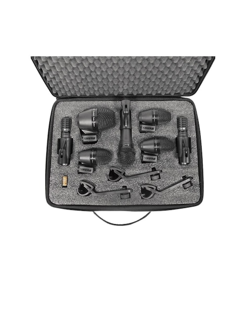 Kit Micrófonos p/ Batería PGADRUMKIT7 Cables y Estuche Kit Micrófonos p/ Batería PGADRUMKIT7 Cables y Estuche