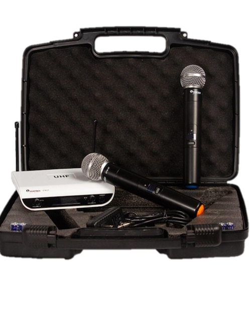 Set de micrófonos inalámbricos Soundtrack STW-27HU2