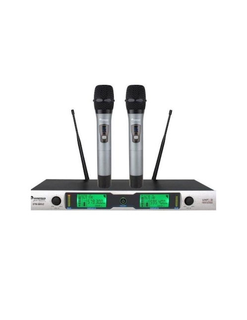 Set de micrófonos inalámbrico Soundtrack STW-36HU2