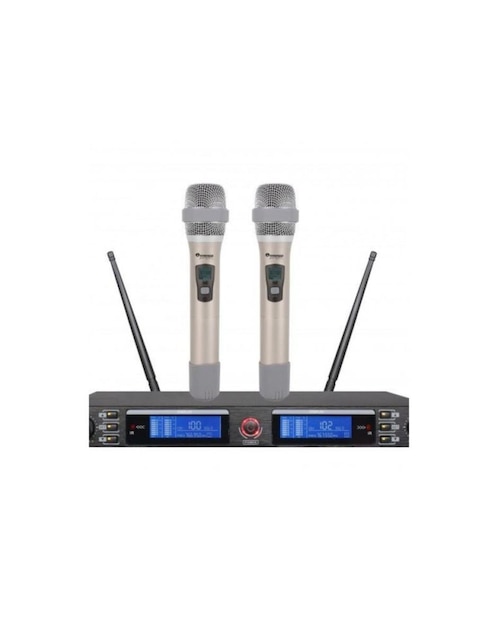 Set de micrófonos inalámbrico Soundtrack STW-86HU2