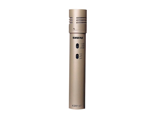 Imagen de producto Micrófono de Condensador de Direccionamiento Shure KSM137/SL
