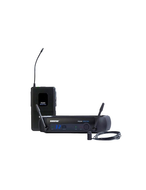 Imagen de producto Sistema Inalámbrico con Micrófono de Solapa Shure PGXD14/85-X8