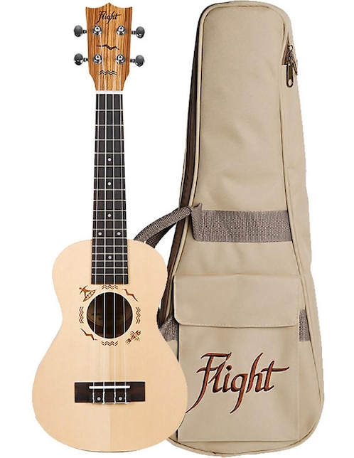 Ukelele Concierto Zebrano Flight 1