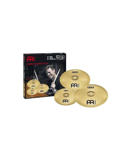 Juego de Platillos Meinl 14/16/18 Serie BCS