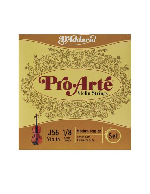 Juego de Cuerdas para Violín Daddario J-56 1/8M