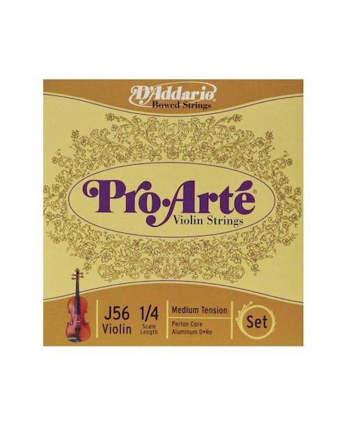 Juego de Cuerdas para Violín Daddario J-56 1/4M