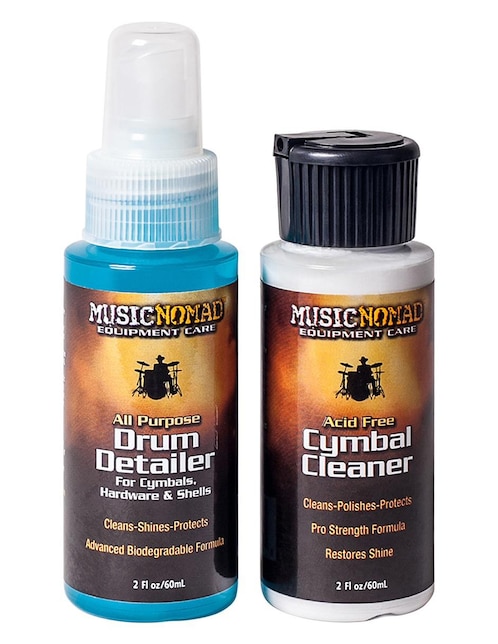Kit de Limpieza para Batería Music 2 pz Drum And Cymbal Pak