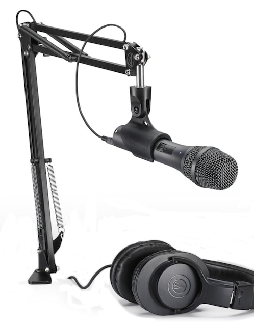 Set de micrófonos alámbrico Audiotechnica multiplataforma