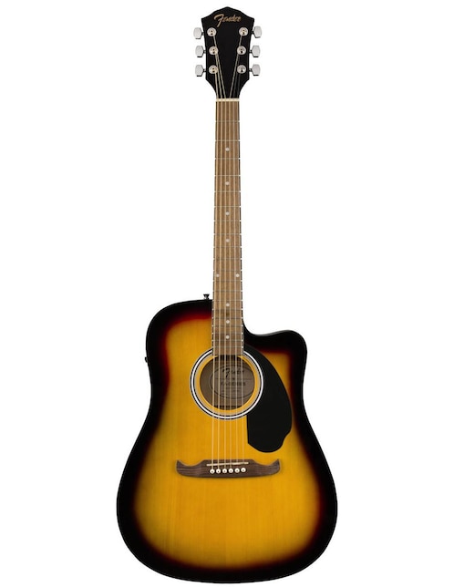 Guitarra Eléctrica Fender FA-125CE Dreadnought Walnut Fingerboard Sunburst