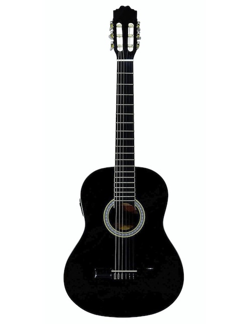 Guitarra electroacústica La Sevillana a2e-bk