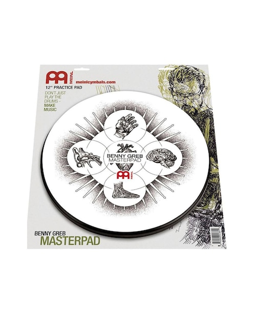 Imagen de producto Practicador Meinl para Batería MPP-12-BG