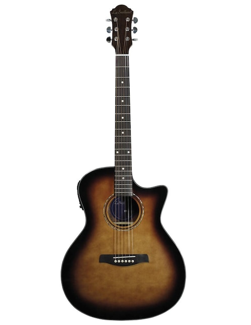 Guitarra electroacústica La Sevillana ga-320ceq