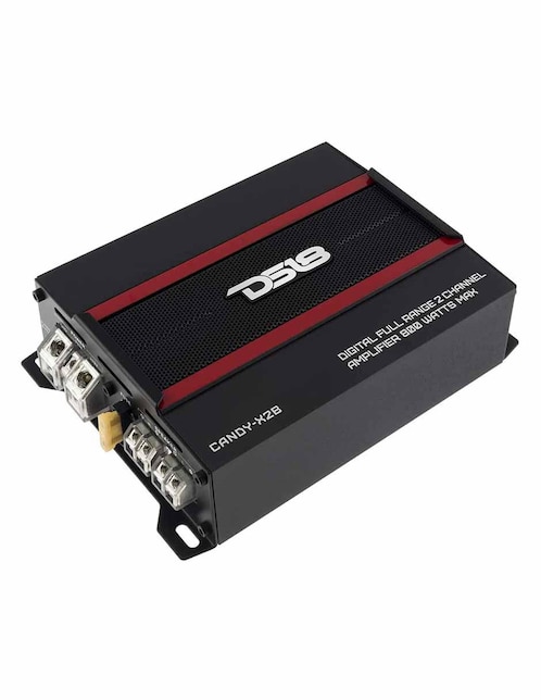 Amplificador DS18 CANDYX2B Clase D 2 canales 800 vatios máximo Digital 2/4 ohmios