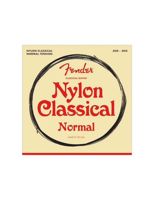 Cuerdas para Guitarra Fender Classic Nylon