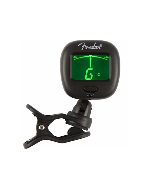 Afinador Fender Ft-1 Pro Clip On Tuner Cromático