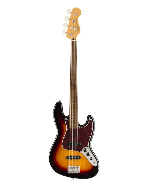 Bajo Eléctrico Squier Classic Vibe '60s Jazz Bass Fretless 3-Color Sunburst