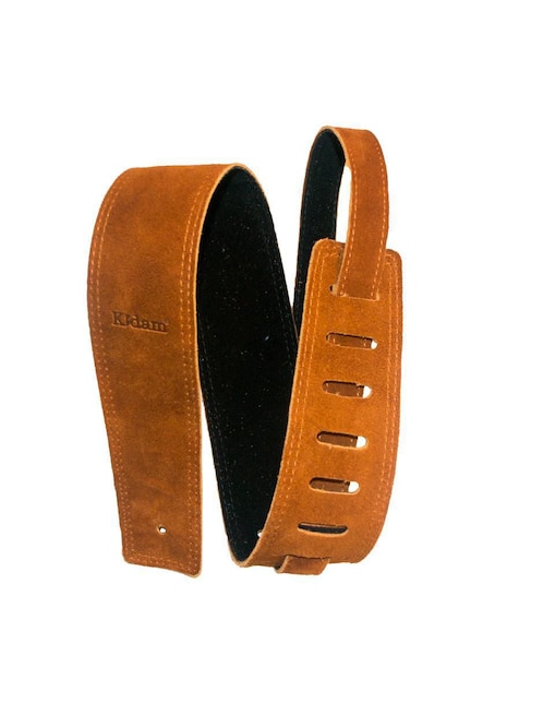 Correa para guitarra o bajo Kidam Piel gamuza