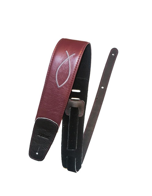 Correa para guitarra o bajo Elegance bordado cristiano 1