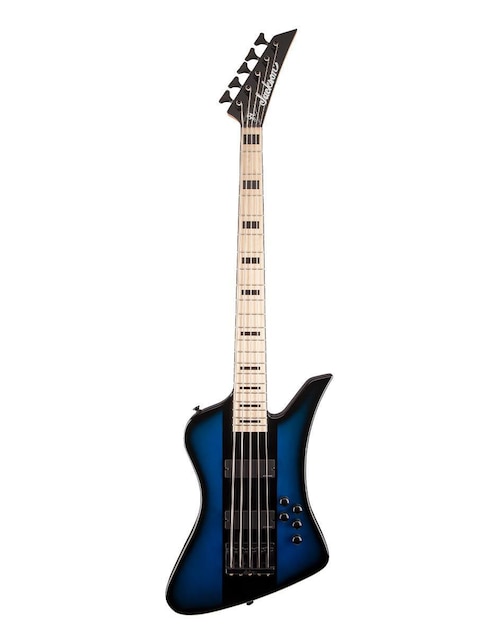 Bajo Eléctrico X Series Signature David Ellefson Kelly Bird V Bass Blue Stripe