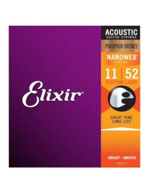 Set cuerdas para guitarra acústica Elixir