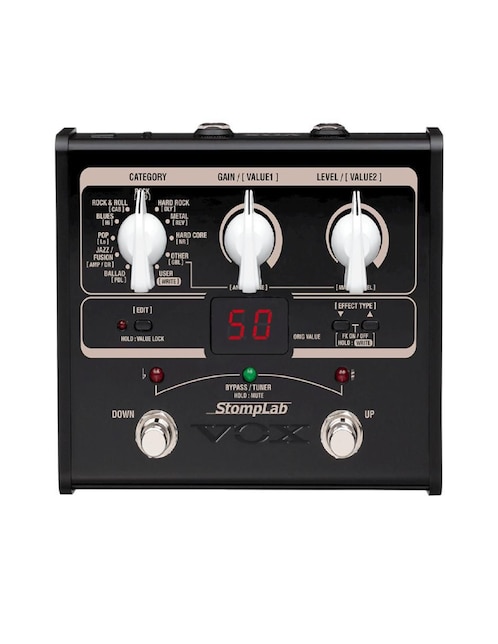 Pedal multiefectos para guitarra stomplab 1G SL 1G Vox