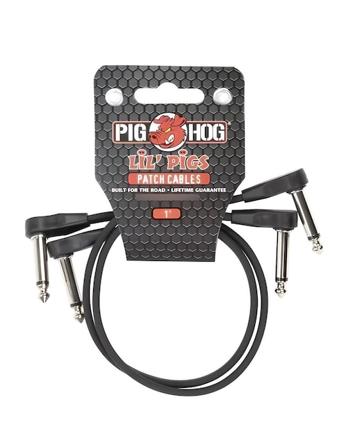 Cable para guitarra Pig Hog PHLSK1BK