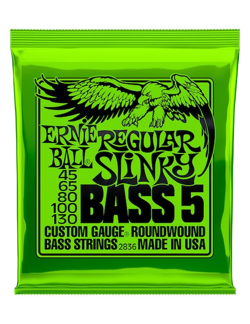 Set cuerdas bajo Ernieball 2836