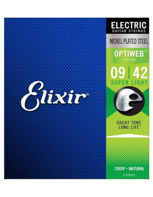 Set cuerdas para guitarra eléctrica Elixir 19002
