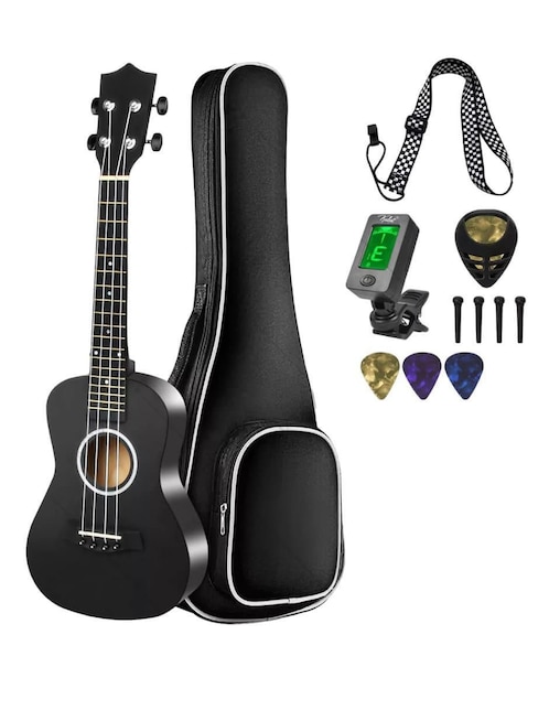 Ukulele acabado mate