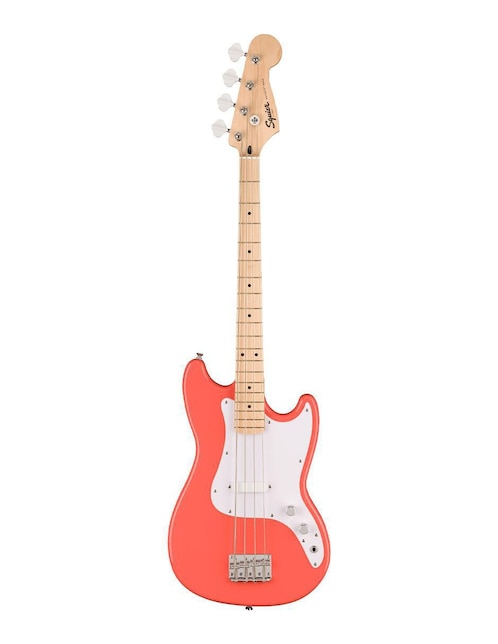 Bajo eléctrico Squier Sonic Bronco Bass Tahitian Coral