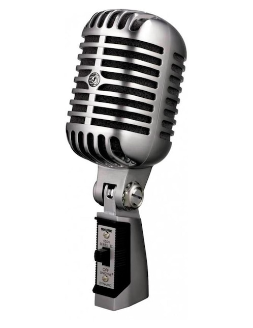 Micrófono semi profesional alámbrico Shure 55sh series ii