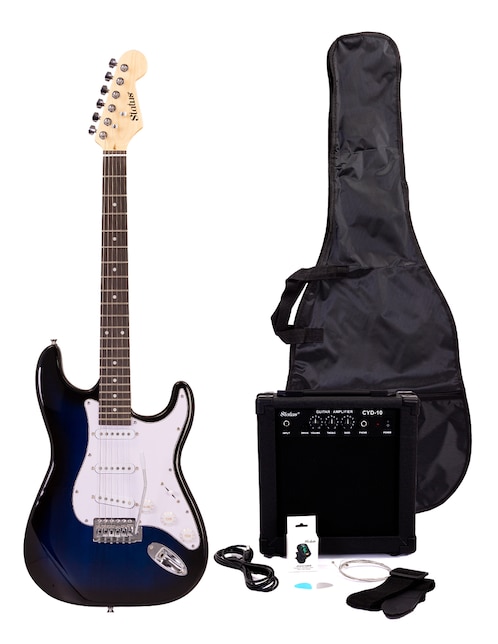 Guitarra eléctrica Status Riff Maker Pack-TBLS