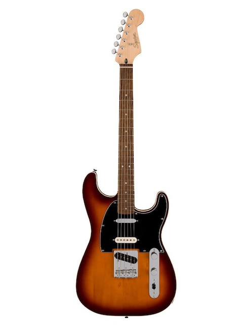 Guitarra eléctrica Squier Paranormal Custom Nashville Stratocaster, chocolate burst
