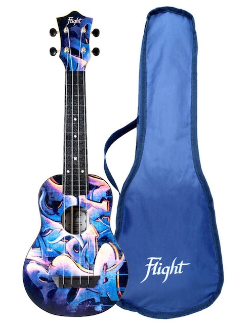 Ukelele Soprano Travel Graffiti Flight