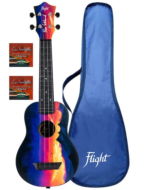 Ukelele Soprano Travel Set Linden Flight