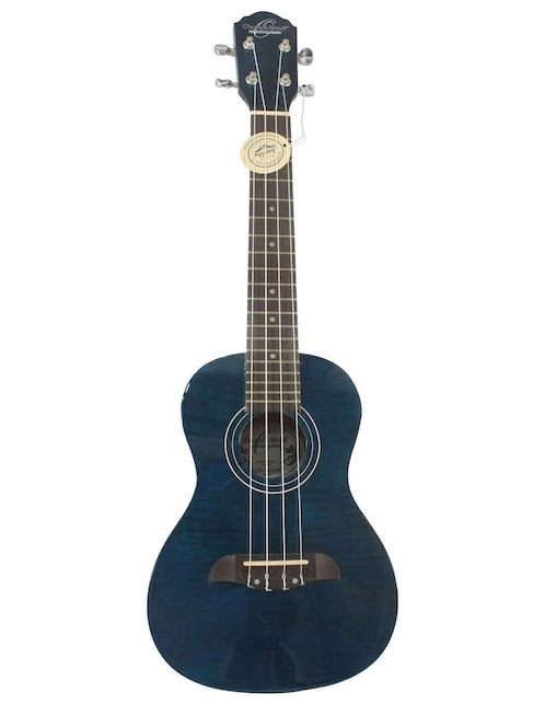 Ukelele Caoba Flamed Rojo Concierto Oscar Schmidt