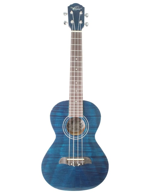 Ukelele Caoba Flamed Rojo Tenor Oscar Schmidt