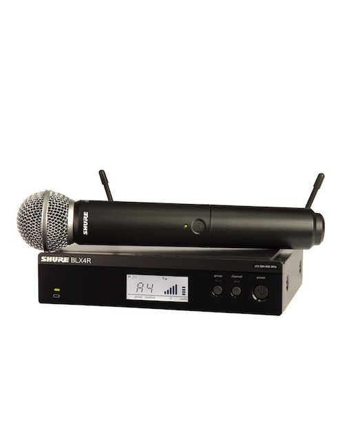 Micrófono semi profesional Inalámbrico Shure blx24r/sm58-j11