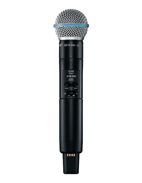 Micrófono profesional Inalámbrico Shure slxd2/b58-g58