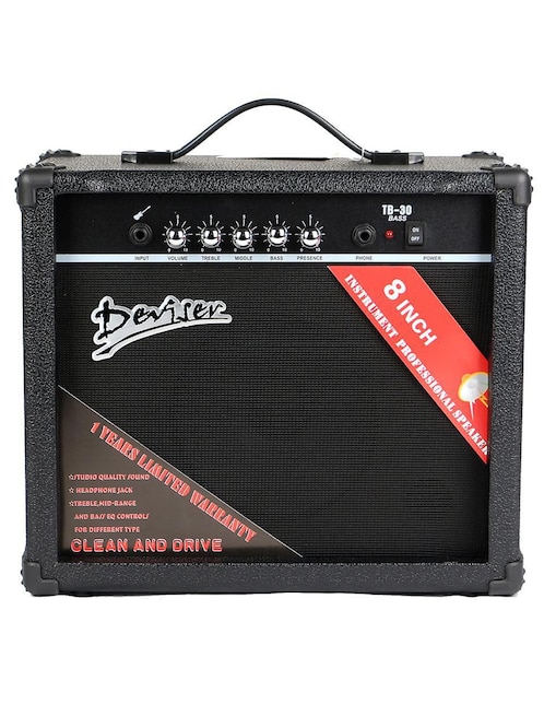 Combo de amplificador Deviser  TB-30 de 110 V - 120 V