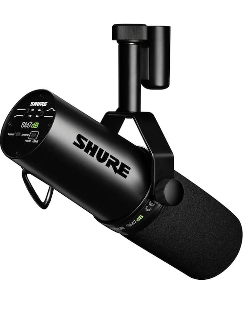 Micrófono profesional alámbrico Shure SM7DB