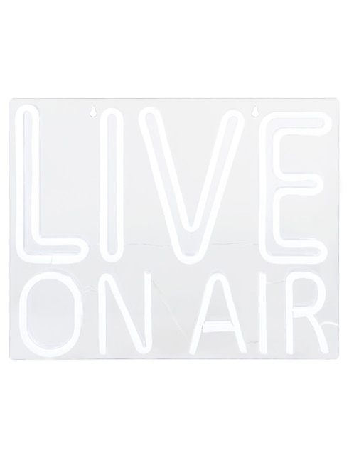 Lámpara neón LED Live on Air 1