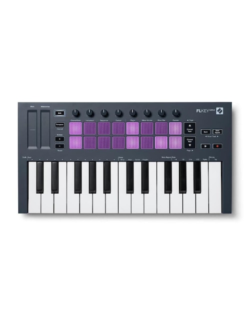 Controlador MIDI Novation Flkey Mini