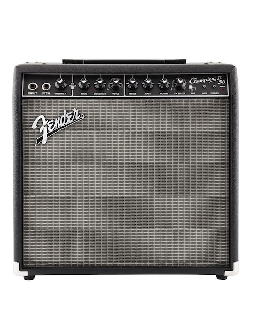 Combo de amplificador Fender Champion II 50 de 120 V Negro