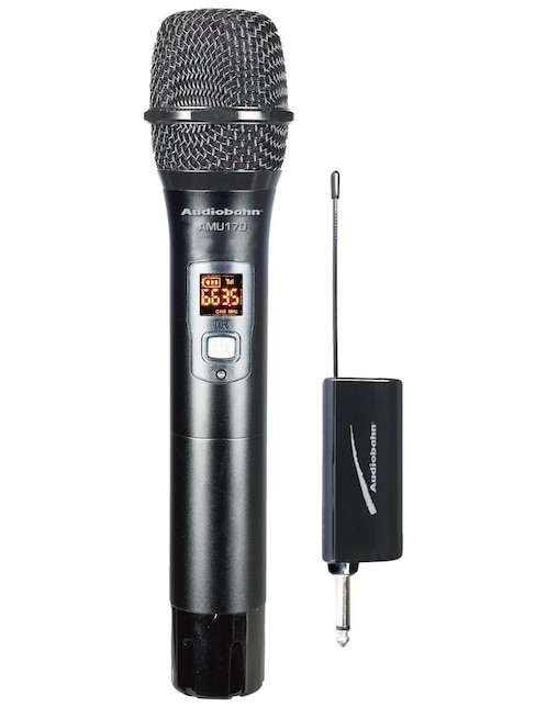 Micrófono profesional inalámbrico Audiobahn amu170