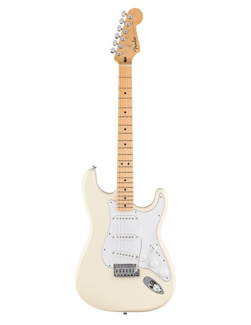 Guitarra eléctrica Fender Stratocaster Estándar Olympic White