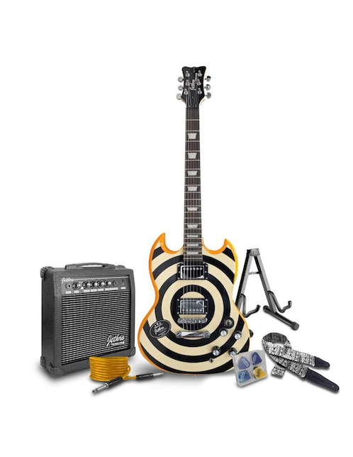 Kit guitarra eléctrica Steelpro 057-sk