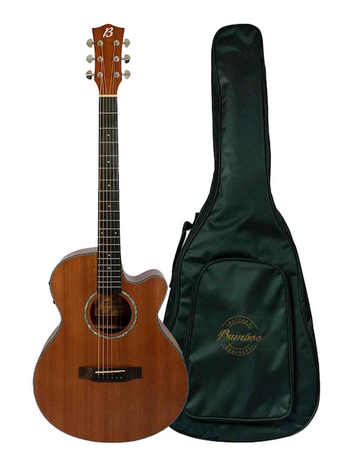 Guitarra electroacústica Bamboo GA-40-MAHOGANY-Q