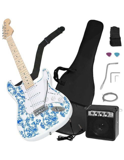 Guitarra eléctrica Audiotek MKZ-ATGUITARBLA