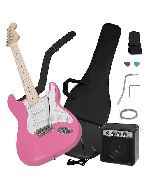 Guitarra eléctrica Audiotek MKZ-ATGUITARROSA